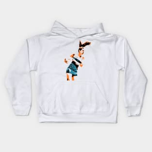 netball girl power Kids Hoodie